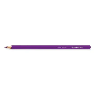 Afbeelding van STAEDTLER Journey 146C 6 Design Kleurpotloden, paars, hoog gepigmenteerd, zachte vulling, hout uit PEFC gecertificeerde bossen, klassieke zeskantige vorm, kleurpotloden in vouwdoos