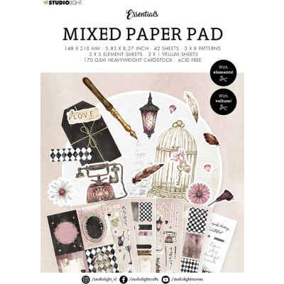Afbeelding van Mixed paper Pad Pattern Essentials nr.17
