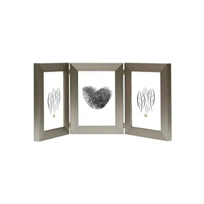 Afbeelding van Deknudt Frames fotolijst S41VD1 H3V zilver drieluik 3x 13x18 cm