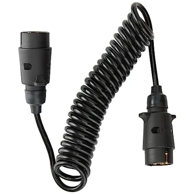 Afbeelding van Pro Plus Spiraalkabel 3 meter met 2 x 7 Polige Stekker