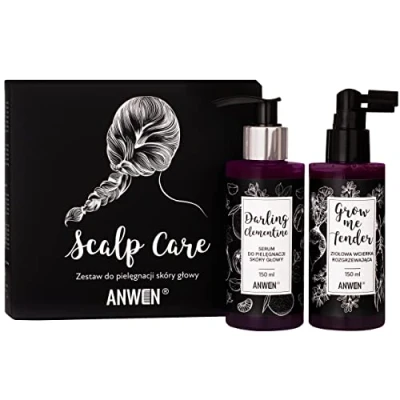 Afbeelding van Hoofdhuidverzorgingsset Grow Me Tender verwarmende kruidenmassage 150ml + Darling Clementine hoofdhuidverzorgingsserum
