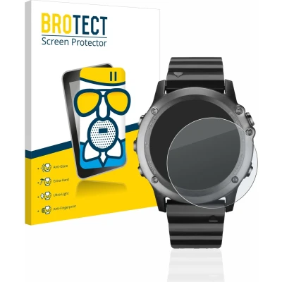 Afbeelding van BROTECT Screenprotector voor Garmin fenix 3 / HR Folie Beschermfolie Beschermglas matte