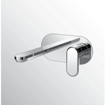 Afbeelding van Huber Levity inbouw wastafelkraan Chroom LY.002510.21