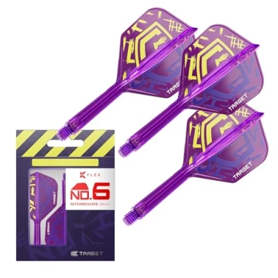 Afbeelding van TARGET LUKE LITTLER WORLD CHAMPION K FLEX NO6 FLIGHTS/SHAFTS INTERMEDIATE