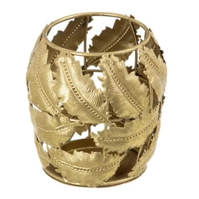 Afbeelding van Kaarshouder Gouden Ijzer 13,5 x cm