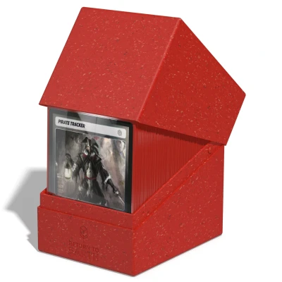 Afbeelding van Ultimate Guard Return to Earth Boulder Deck Case 133+ Red