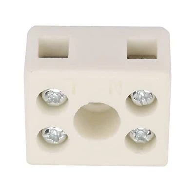 Afbeelding van 5 stuks keramische eindblokken, 10A 250V hoogwaardige draadconnector, 2 positie gaats bedrading aansluitblok