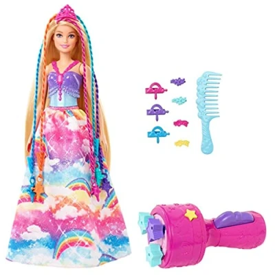 Afbeelding van Barbie Dreamtopia Haarverzorgingspop + Accessoires