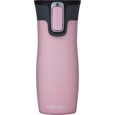Afbeelding van Contigo Westloop drinkfles Millennial Pink 470ml Licht Roze