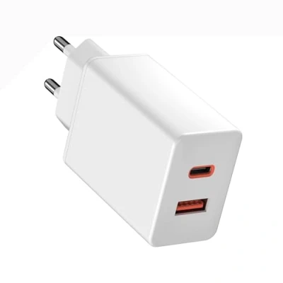 Afbeelding van Rolio USB C Adapter Oplader 45W Snellader 1x A Lader geschikt voor iPhone &amp; Samsung Universeel