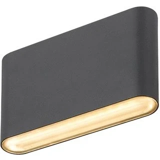 Afbeelding van SLV OVAL 14 black 1007142 LED wandlamp 5.7 W Zwart