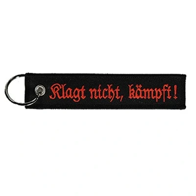 Afbeelding van unbekannt Sleutelhanger Klagt nicht!