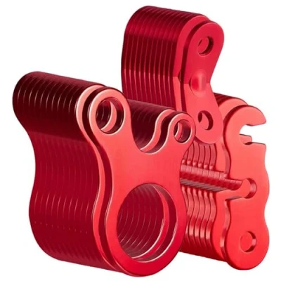 Afbeelding van guy touw spanners, guyline koord fix gespen, spanner, tent verstelaar, aluminium wind gesp regelaar voor wandelen camping accessoire (24 stuks)