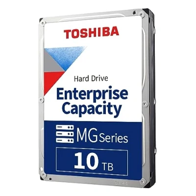 Afbeelding van Toshiba MG06ACA10TE interne harde schijf 3.5 10000 GB SATA (MG06ACA10T