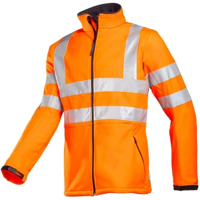 Afbeelding van Softshell Genova Fluororanje, Maat EEL