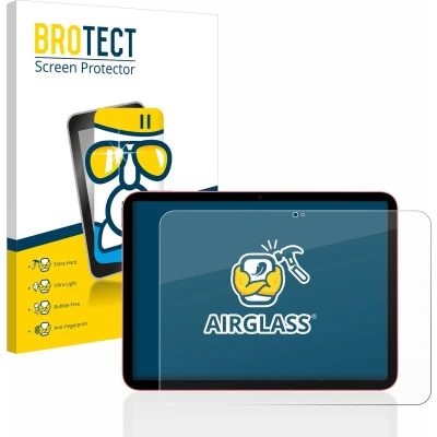 Afbeelding van BROTECT Glas Screen Protector voor Apple iPad 10.9&quot; 2022 WiFi (10. Gen.) Schermbeschermer [9H Hardheid, Beschermglas Folie niet Gehard Glas]