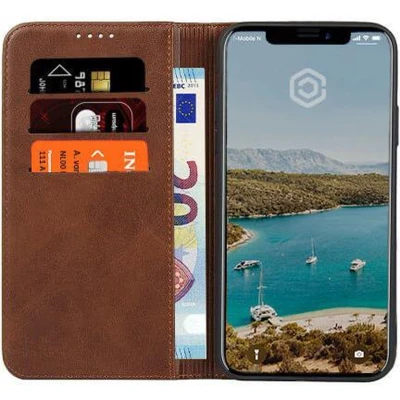 Afbeelding van Casecentive Leren Wallet case iPhone 11 bruin
