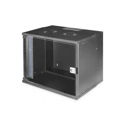 Afbeelding van Digitus DN 49205 rack 9U Wandrek Zwart
