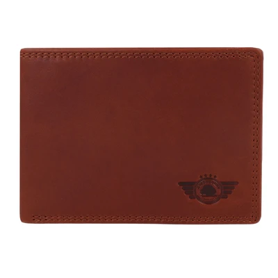 Afbeelding van Greenburry Vintage Portemonnee, Heren, Maat: One Size, Natur