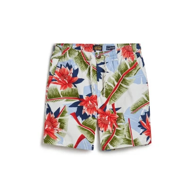 Afbeelding van Superdry Zwemshorts, Heren, Maat: Medium, Optic banana leaf