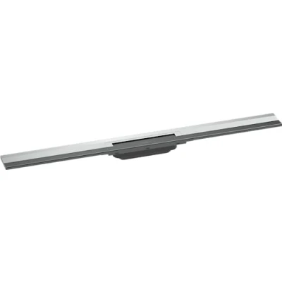 Afbeelding van hansgrohe RainDrain Flex 900 56052000 in te korten voor wandmontage chroom klaar set douchegoot