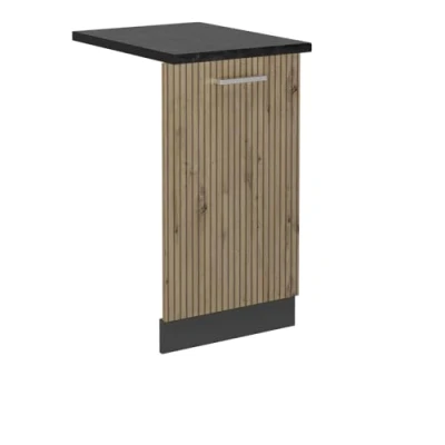 Afbeelding van Vicco Afwaspaneel R Line, Artisan eiken, 45 cm, AP antraciet