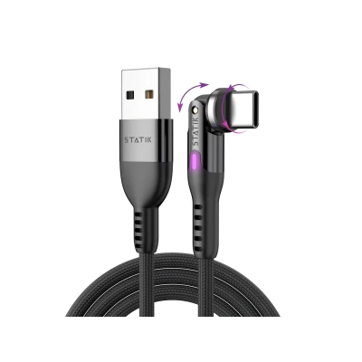 Afbeelding van Kabel Statik PowerPivot USB A &gt; C (0,9 m)