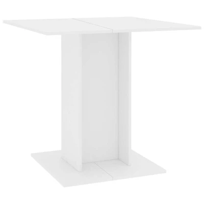 Afbeelding van Eettafel 80x80x75 cm spaanplaat wit