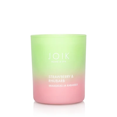 Afbeelding van Joik Vegan Geurkaars Strawberry &amp; Rhubarb