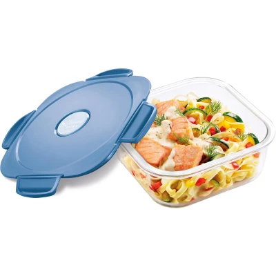 Afbeelding van Maped Lunchbox Glas, Picnik, Concept Volwassen, Blauw Lunchtrommel