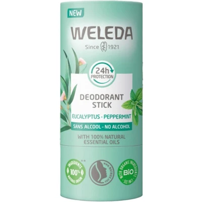 Afbeelding van Weleda Eucalyptus + peppermint 24U deodorant stick 50 g