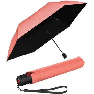 Afbeelding van Knirps Zakparaplu U.200 Ultra Light Duomatic met uv en hittebescherming, zalm