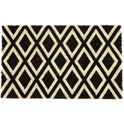 Afbeelding van Entryways P2027 Diamant Antislip Kokosnoot Deurmat 40 x 60 1,4 cm