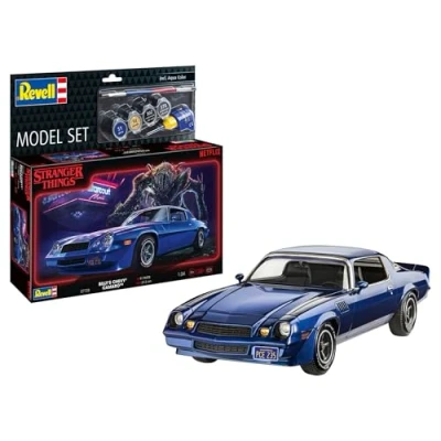 Afbeelding van 1:25 Revell 67728 Stranger Things Billy&#039;s Chevrolet Chevy Camaro Amerikaanse Auto Model Set Plastic Modelbouwpakket