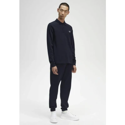 Afbeelding van Fredperry Fp Ls Effen Poloshirt Maat S