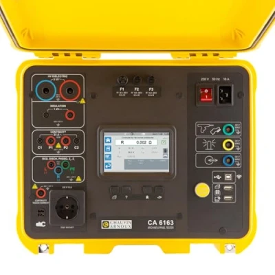 Afbeelding van Chauvin Arnoux CA 6163 Machinetester VDE norm 0113, 0413, 0600, 0660