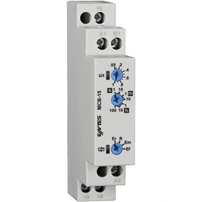 Afbeelding van ENTES 101577 MCB 15 Tijdrelais Multifunctioneel 1 stuk(s) Tijdsduur: 0.05 s 100 h 1x wisselcontact