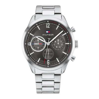 Afbeelding van Tommy Hilfiger TH1791943 Matthew horloge herenhorloge Zilverkleur