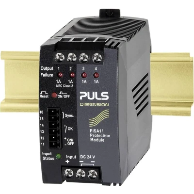 Afbeelding van PULS DIMENSION PISA11.401 Zekeringsmodule 24 V/DC 1 A Aantal uitgangen: 4 x Inhoud: stuk(s)