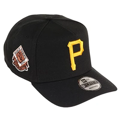 Afbeelding van New Era Pittsburgh Pirates MLB Black 9Forty A Frame Adjustable Cap One Size