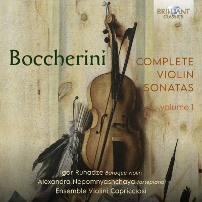 Afbeelding van Igor Ruhadze Boccherini: Complete Violin Sonatas, Vol. 1 (5 CD)