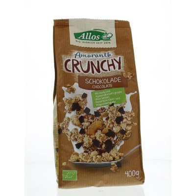 Afbeelding van Allos Crunchy amarant chocolade 400 g