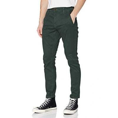 Afbeelding van G Star Raw Casual broek heren Skinny Chino,groen (Jungle Gd C106 b783),24W / 34L