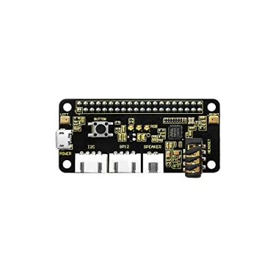 Afbeelding van KEYESTUDIO ReSpeaker 2 Mics Pi HAT Smart Voice Dual Microphone Expansion Board Base op wm8960 voor Raspberry Zero/3B/2B/B+, HAT,