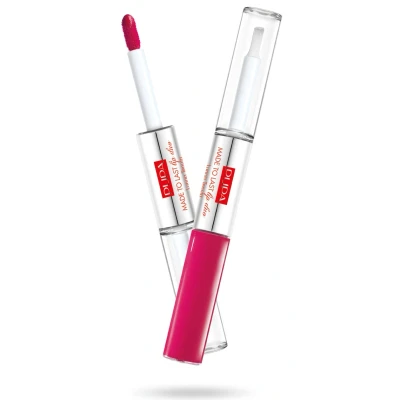 Afbeelding van Pupa Made To Last Lip Duo 004 Geranium Fuchsia 5% korting code PUPA5