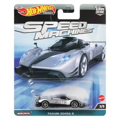 Afbeelding van HotWheels Pagani Zonda R Speed Machines 1:64 HKC42