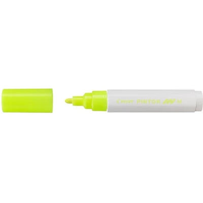 Afbeelding van 6x Pilot Pintor marker, medium punt, neongeel