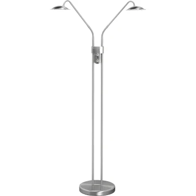 Afbeelding van Dubbele leeslamp rvs LED