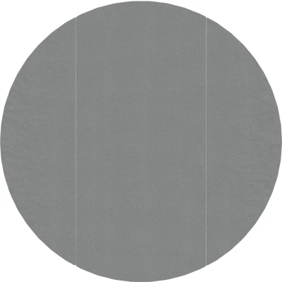 Afbeelding van Zwembadgrondzeil Ø366 cm polyester geotextiel lichtgrijs