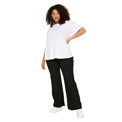 Afbeelding van Trendyol TBBSS22PL0416 Volwassenen Vrouwen Single pack Zwart 2XL